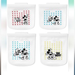 Disney Pyrex silicone bags (4 pack)